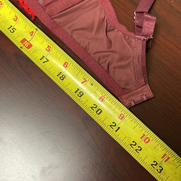 💦NWT Hilary Ruby/Eggplant Color Underwire Padded Underwire Bra - Picture 4 of 9